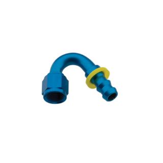 Picture of Fragola Push Lock Hose End, #8 150°
