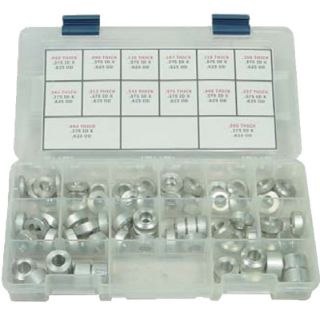 Picture of Aluminum Spacer Kit, 70 Piece, Assorted Lengths, 0.250" ID X 0.500" OD