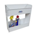 Picture of Wall Mount Lubricant Storage Tray, Small, White Powder Coat