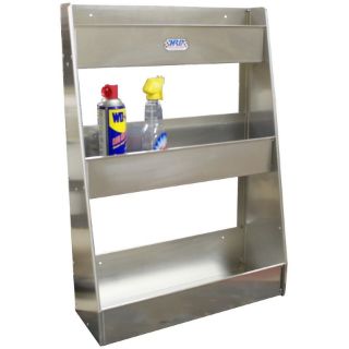Picture of Wall Mount Lubricant Storage Tray, Large, White Powder Coat