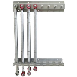 Picture of Radius Rod Rack, 20" Long Double Row 8 Position Top Mount