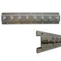 Picture of Shock Rack Wall Mount 20" Long Single Row 8 Position, Includes Pins