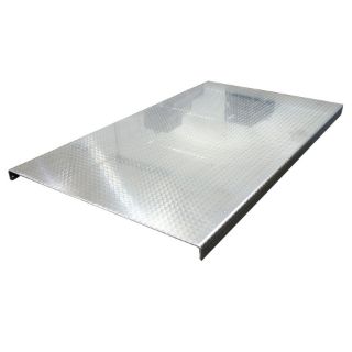 Picture of Top Deck, 1/4" Aluminum Diamond Plate, Downward Roof Bend, Powder Coated