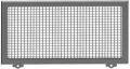 Picture of Radiator Rock Screen, Aluminum With Stainless Steel, 20.38" X 12.0"