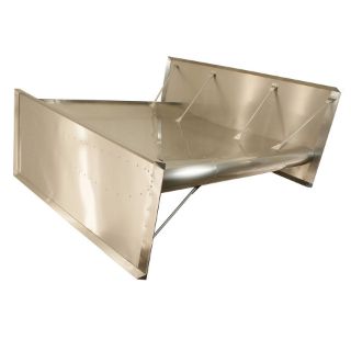 Picture of Sprint Car Top Wing, 2.5" Dish, Recessed Rivet, RH Super Board With 1° Center Skew