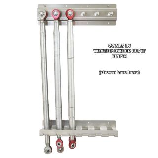 Picture of Radius Rod Rack, 15" Long Double Row 6 Position Top Mount White