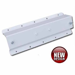 Picture of Header Mount For Chevy Standard Port, Angled, White Powder Coat