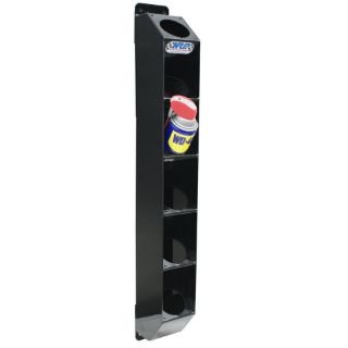 Picture of Spray Can Rack 6 Place Black