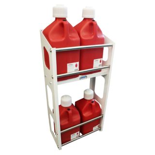 Picture of Jug Rack, Two Level, 4 Place, White
