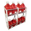 Picture of Jug Rack, Two Level, 8 Place, White