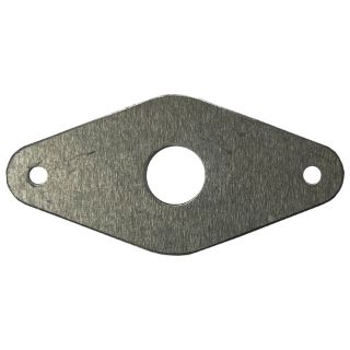 Picture of Hood Plate, .040" 5052 Aluminum, .125" Rivet Holes