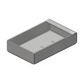 Picture of Tool & Parts Tray, 2" x 4", Aluminum