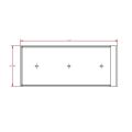 Picture of Tool & Parts Tray, 2.5" x 6", Aluminum