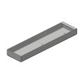 Picture of Tool & Parts Tray, 2.5" x 10", Aluminum