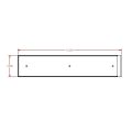 Picture of Tool & Parts Tray, 2.5" x 12", Aluminum