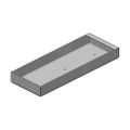 Picture of Tool & Parts Tray, 3" x 8", Aluminum