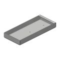 Picture of Tool & Parts Tray, 3.5" x 8", Aluminum