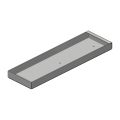 Picture of Tool & Parts Tray, 3.5" x 12", Aluminum