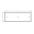 Picture of Tool & Parts Tray, 4" x 12", Aluminum